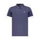 Lotto Blue Polyester Men's Polo Shirt