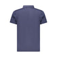 Lotto Blue Polyester Men's Polo Shirt