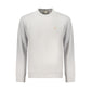 Calvin Klein Gray Cotton Men Sweatshirt