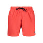 Norway 1963 Red Polyamide Men's Swim Boxer