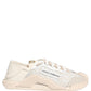 Dolce & Gabbana White Lace NS1 Low Top Sneaker Sports Shoes