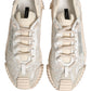 Dolce & Gabbana White Lace NS1 Low Top Sneaker Sports Shoes