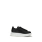 Alexander McQueen Black Calf Leather Bos Taurus Platform Sneakers