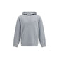 Valentino Gray Cotton Sweatshirt