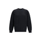 Balmain Black Cotton Sweatshirt