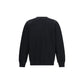 Balmain Black Cotton Sweatshirt