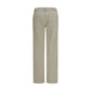7FOR Beige Cotton Straight-Leg Jeans