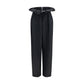 Khaite Black Wool Oves Aries Casual Pants