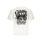 Vans White Cotton Men's T-Shirt