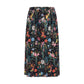 Gucci Multicolor Silk Midi Skirt