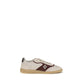 Dsquared² Beige Calf Leather Bos Taurus Low Top Sneakers