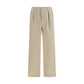 Prada Beige Cotton Casual Pants