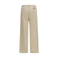Prada Beige Cotton Casual Pants
