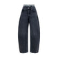 Alexander Wang Gray Cotton Relaxed Fit Jeans