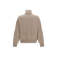 Brunello Cucinelli Brown Cashmere Turtleneck