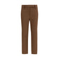 Brunello Cucinelli Brown Elastane Casual Pants