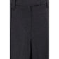 Brunello Cucinelli Gray Wool Oves Aries Dress Pants