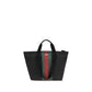 Gucci Black Cotton Shoulder Bag
