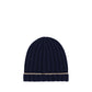 Brunello Cucinelli Blue Cashmere Beanie