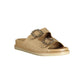 Laura Biagiotti Beige Polyurethane Women's Slipper