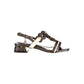 Laura Biagiotti Brown Polyurethane Women's Sandal