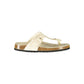 Laura Biagiotti Bianco Poliuretano Donna Ciabatta for Effortless Elegance