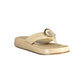 Laura Biagiotti Beige Polyurethane Women's Sandal