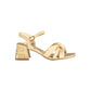 Laura Biagiotti Beige Polyurethane Women's Sandal