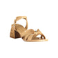 Laura Biagiotti Beige Poliuretano Women Sandal
