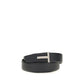 Tom Ford Black Calf Leather Bos Taurus Belt
