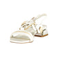 Laura Biagiotti White Polyurethane Women's Sandal