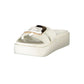 Laura Biagiotti Bianco Polyurethane Womens Sandal