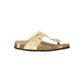 Laura Biagiotti Beige Polyethylene Flip-Flop Sandals