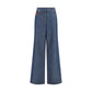 Fendi Blue Cotton Jeans Denim
