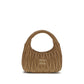 Miu Miu Beige Calf Leather Bos Taurus Handbag