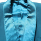 Dolce & Gabbana Teal Wool Double Breasted Formal Coat Blazer