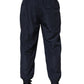 Dolce & Gabbana Dark Blue Polyester Jogger Sweatpants Pants