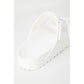Birkenstock White Plastic Flat Sandals