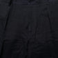 Dolce & Gabbana Black Linen Straight Leg Dress Trouser Pants