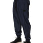 Dolce & Gabbana Dark Blue Polyester Jogger Sweatpants Pants