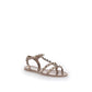 Valentino Garavani Pink Pvc Flat Sandals