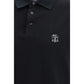 Brunello Cucinelli Black Cotton Shirt
