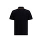 Gucci Black Cotton Polo Shirt