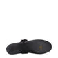 Miu Miu Black Leather Ballet Flats
