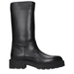 The Row Black Leather Boots