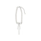 Self-Portrait Silver Brass Necklace
