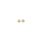 Self-Portrait Gold Brass Earrings