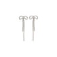 Self-Portrait Silver Brass Earrings