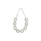 Self-Portrait Silver Brass Necklace