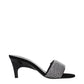 Prada Black Fabric Platform Sandals